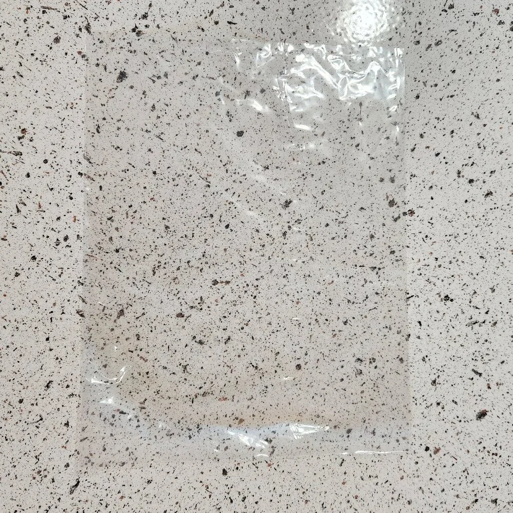 200 8x10 Clear Plastic Poly Bags 1ml Open Top